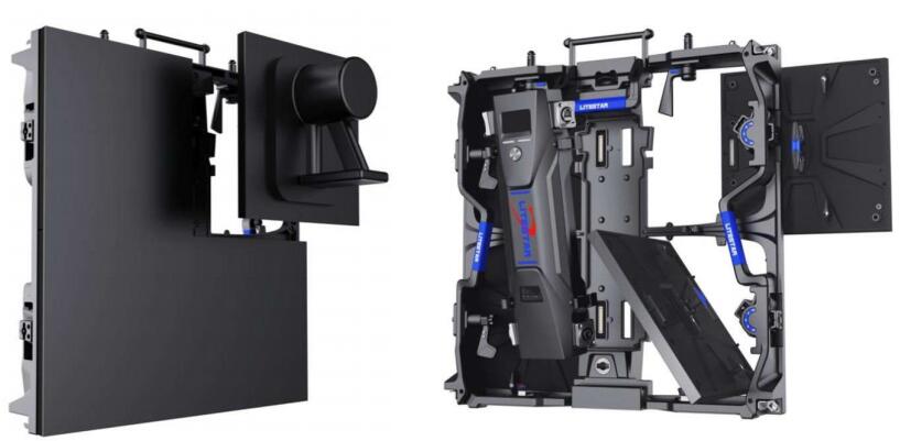 Outdoor front service rental लिड display