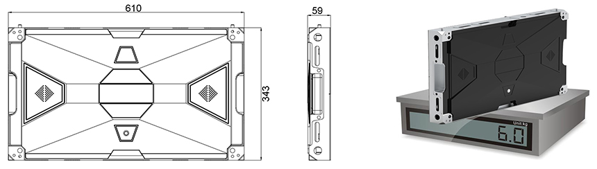 16:9 led display